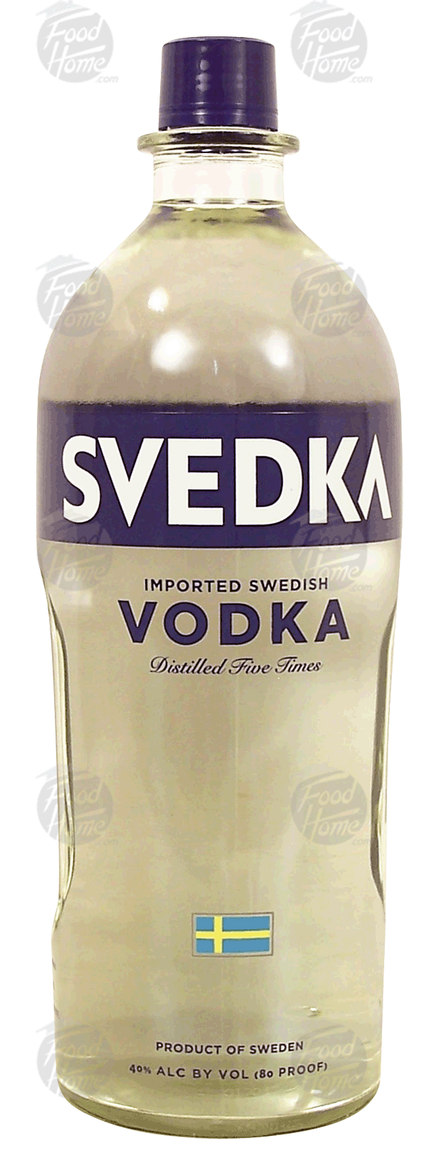 Svedka  vodka, imported swedish, 40% alc. by vol. Full-Size Picture